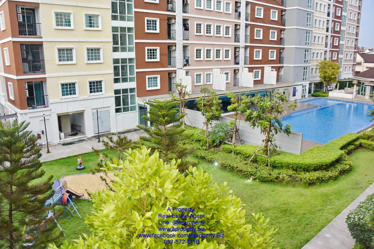 รูป ขายคอนโดทิวลิปอ้อมน้อย ห้องมุม อาคาร G1 2 ห้องนอน  - รูปที่ 11/14