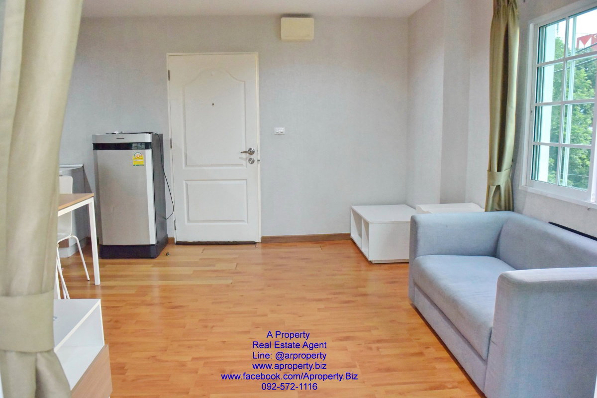 รูป ขายคอนโดทิวลิปอ้อมน้อย ห้องมุม อาคาร G1 2 ห้องนอน  - รูปที่ 12/14