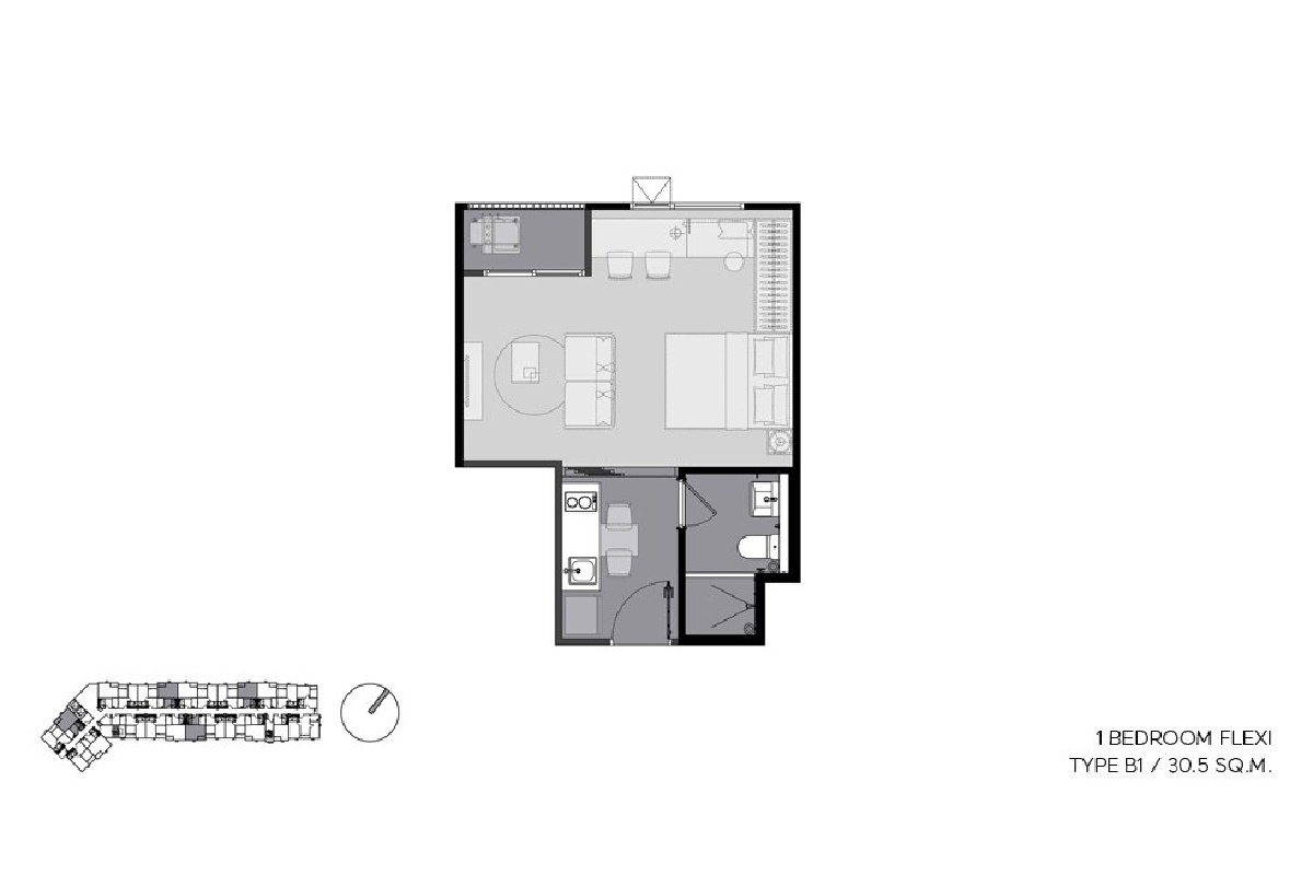 รูปภาพ1 Bedroom Flexi