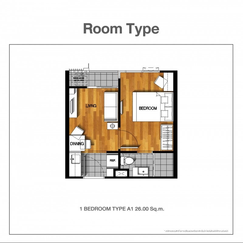 Type A floor plan
