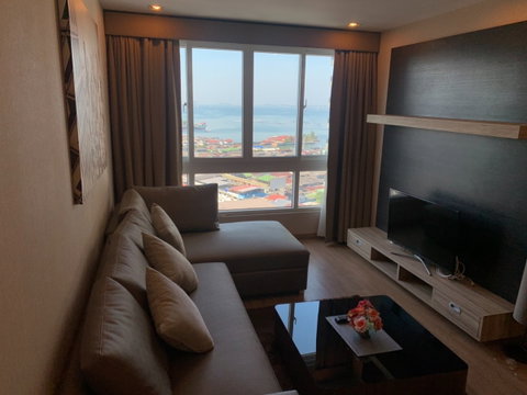 ให้เช่า Ladda Condo View ชั้น 17 วิวทะเล แต่งครบ พร้อมเข้าอยู่ S03-0258