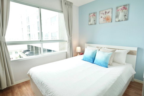 Condo for rent near KMITN with fully furnished 1 bedroom in 23 sq.m. usage space with Garden View and City View. 