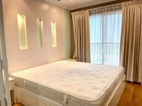 T1338 Condo for rent Lumpini Place Rama IX - Ratchada, beautiful room, fully furnished, special price.