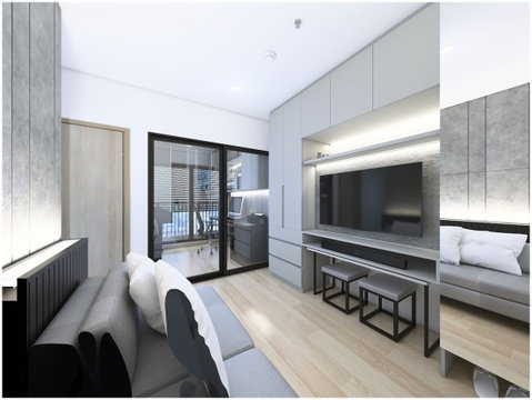 M1269 Condo for rent KNIGHT BRIDGE PRIME SATHORN, beautiful room, fully furnished, has a washing machine, special price