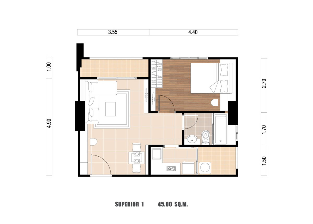 รูปภาพ1 Bedroom