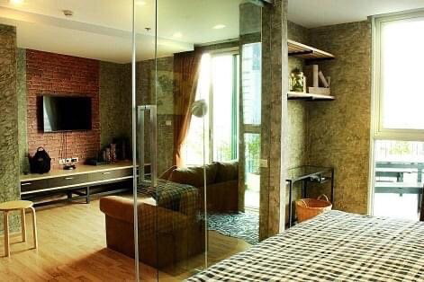 TV1001 คอนโดให้เช่า Haus 23 Ratchada - Ladprao (เฮ้าส์ 23 รัชดา-ลาดพร้าว) ห้องสวย เฟอร์ครบ ราคาพิเศษ 
