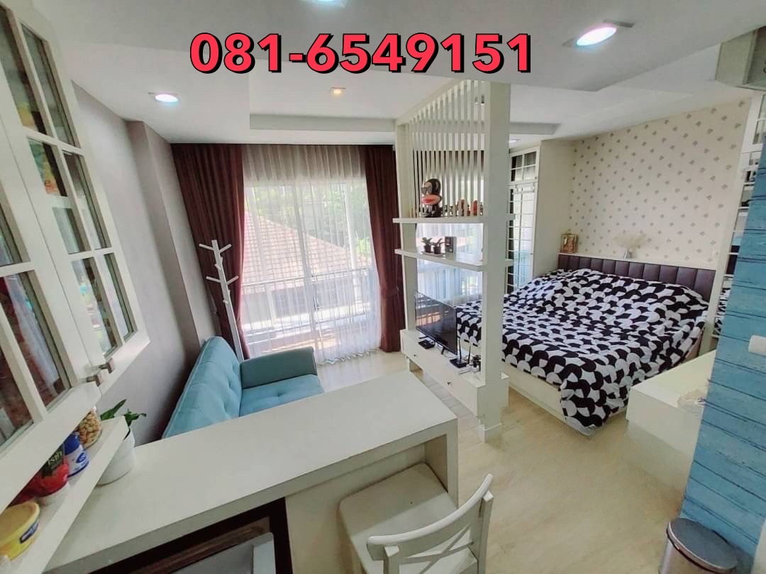 ขายคอนโดวิวทะเล บางแสน The Patio   ใกล้มหาวิทยาลัยบูรพา 081-654-9151