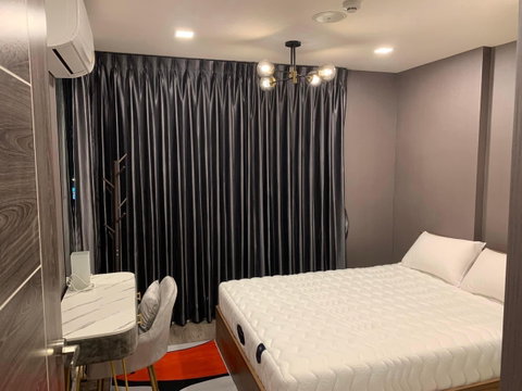 T1372 Condo for rent Modiz Ratchada 32, beautiful room, fully furnished, special price.