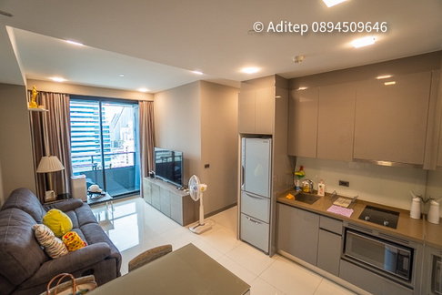 ขายคอนโด M Silom 2 ห้องนอน 2 ห้องน้ำ 61 ตรม. ห้องมุม ชั้นสูง ตกแต่งสวย ใกล้ BTS ช่องนนทรี 