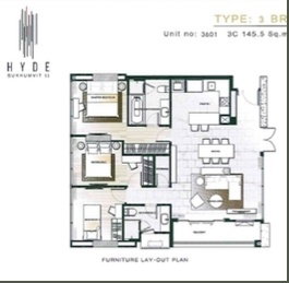 รูป ให้เช่า Hyde Sukhumvit11 142.16 Sq.m penhouse  (S03-1173) - รูปที่ 2/20