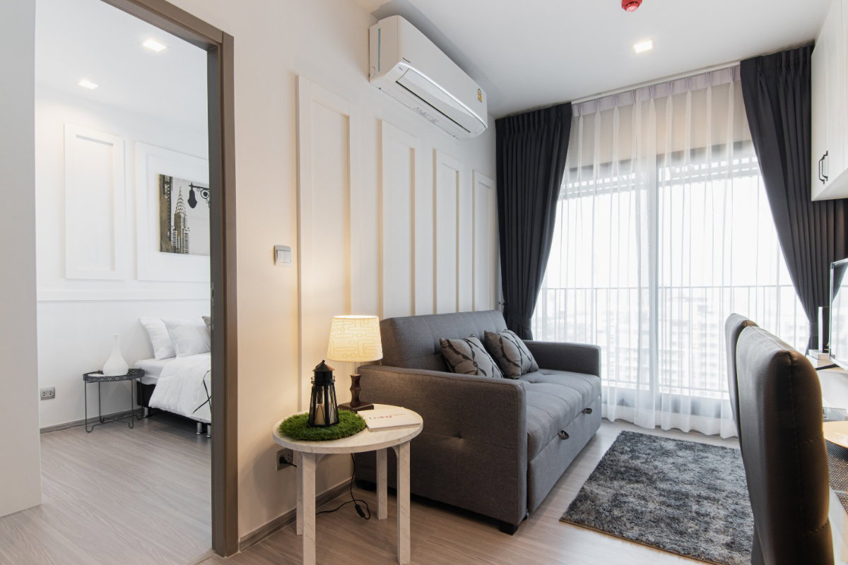 รูป ด่วน ให้เช่าคอนโด Life asoke hyde ห้องสวย พร้อมเฟอร์และเครื่องใช้ไฟฟ้า - รูปที่ 3/9