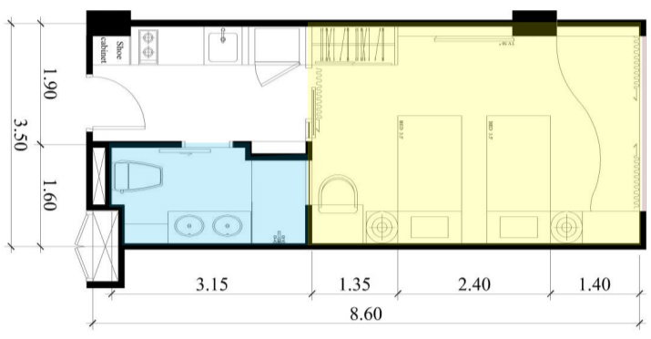 Type A floor plan