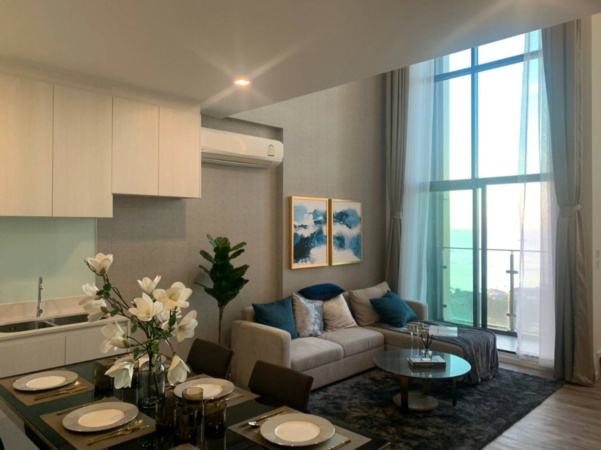 รูป Knightbridge The Ocean Sriracha - 🧺 ให้เช่า Duplex วิว City,Sea - รูปที่ 4/36