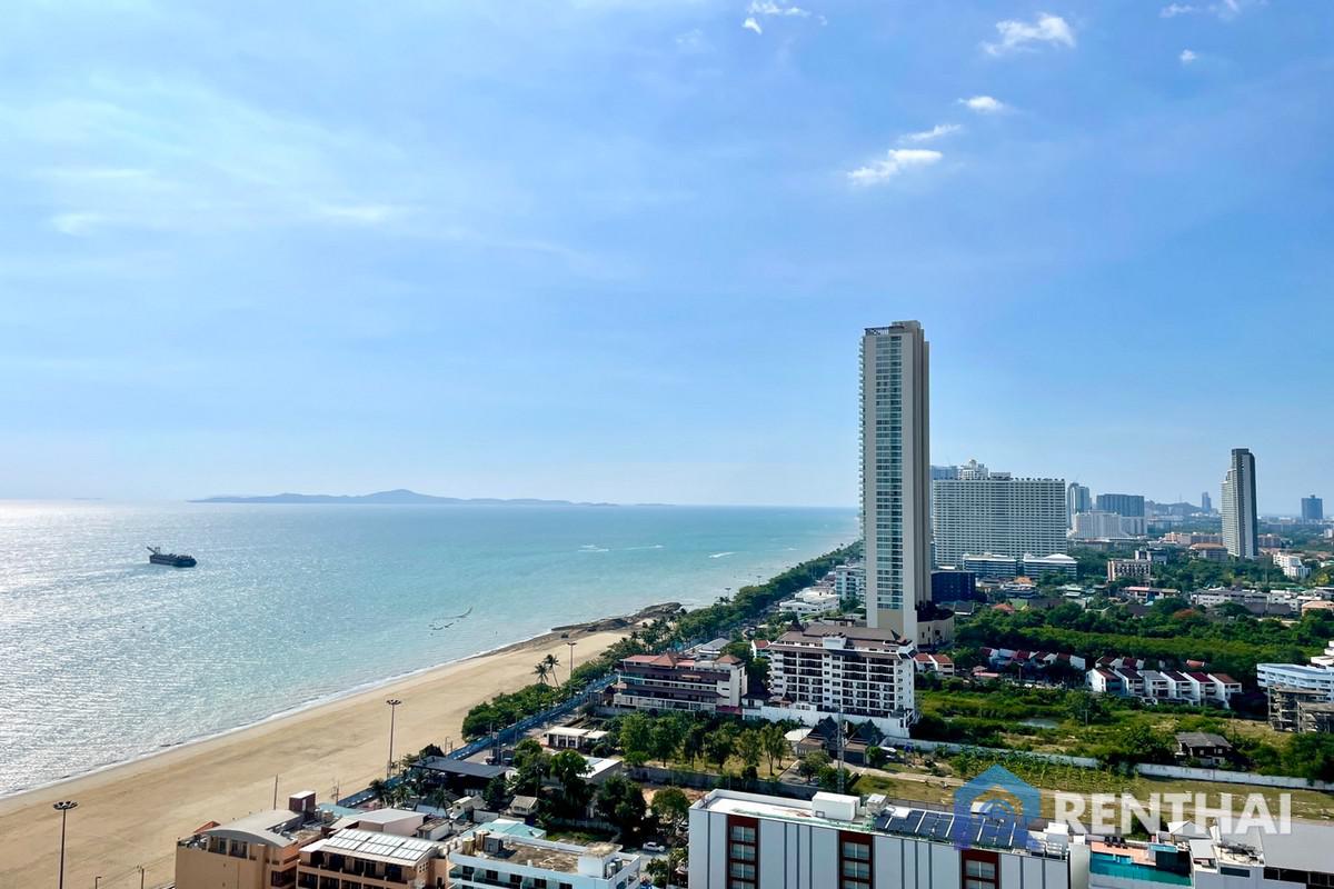 รูป แอราส คอนโดริมหาดจอมเทียน ขายเพียง 3.2 ล้านบาท วิวทะเลชั้นสูงห้องตกแต่งครบพร้อมอยู่ - รูปที่ 6/25