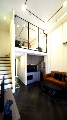 คอนโดให้เช่า : ให้เช่าคอนโด Siamese Sukhumvit 48 (Ramada Plaza Residence) 42 ตรม. Duplex 2ชั้น ห้องสวย เฟอร์ครบพร้อมอยู่**Line ID: @ppagent