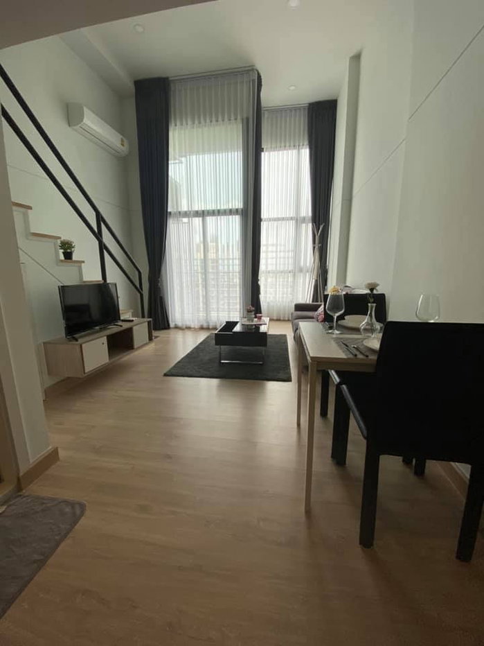 picture Condo For rent Knightsbridge Tiwanon, Duplex, 2 floors, 1 bedroom Fully Furnished, Line ID: @ppagent - 3/21