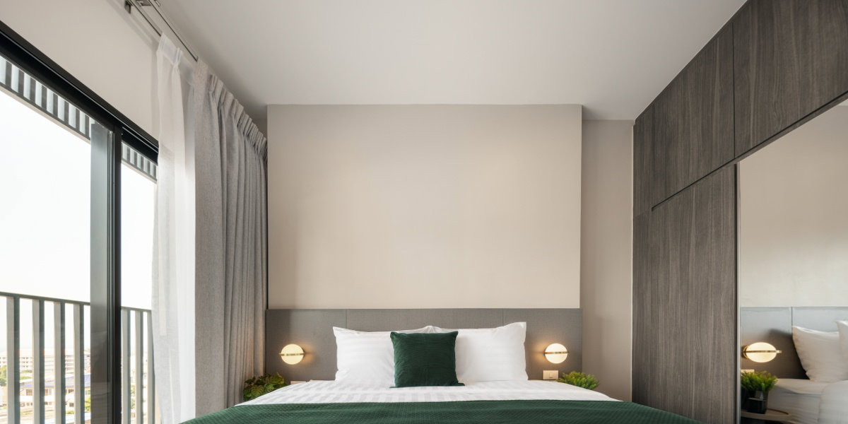 รูป ✅รับสัญญาระยะสั้น 𝐅𝐫𝐞𝐞 𝐰𝐢𝐟𝐢 ᯤ แฮมป์ตัน ศรีราชา Two Bedroom ห้องสวย แต่งครบ ✅ - รูปที่ 6/19