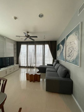for rent Menam Residence. 2bed 100sqm. Line id: @pfagent