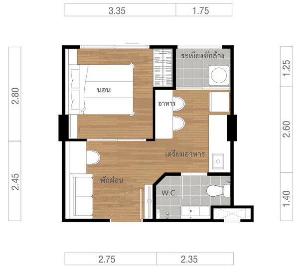 รูปภาพ1 Bedroom
