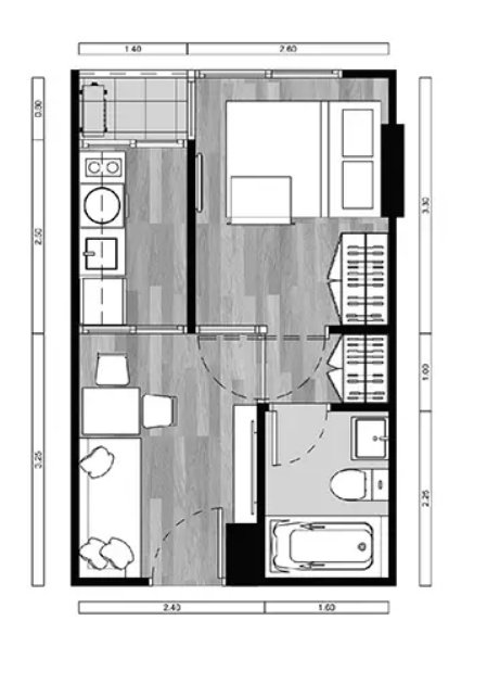 picture For Rent Pause Sukhumvit 103 Ready to move in - 15/15