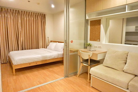 ให้เช่า ลุมพินี เพลส ศรีนครินทร์ - หัวหมาก สเตชั่น มีเฟอร์นิเจอร์+เครื่องใช้ไฟฟ้าครบ แอดไลน์ @ihaveroom ตอบทันที