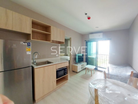 🔥🔥Homey Style 1 Bed High Fl. 25+ New Condo Good Location Close to Premier place, Makro at Noble Srinakarin Lasalle Condo / For Rent