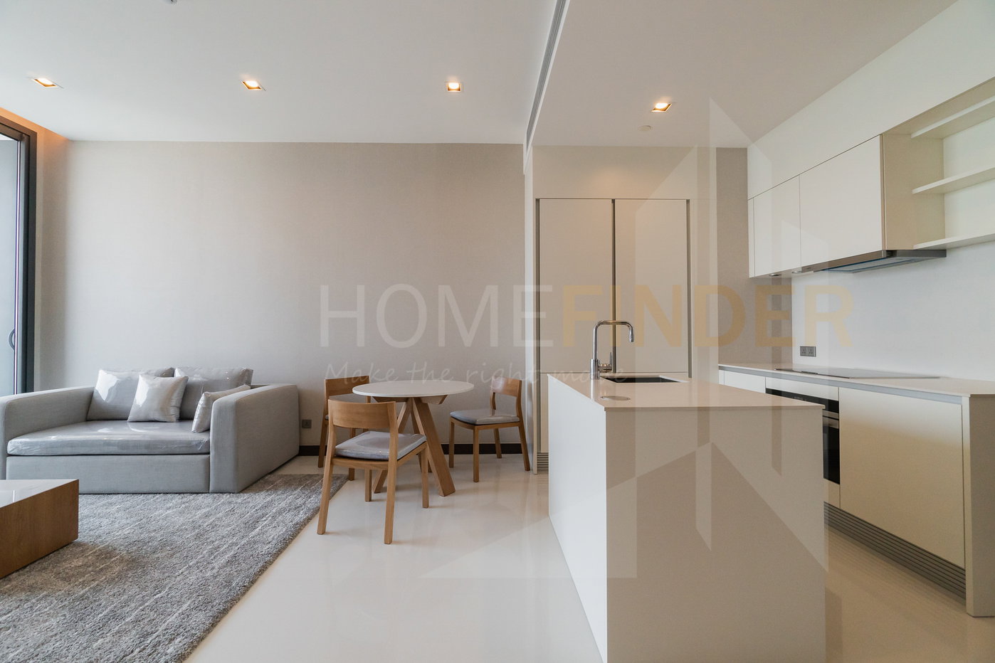 รูป Q 1 Sukhumvit 2 bedrooms, for rent - รูปที่ 3/11