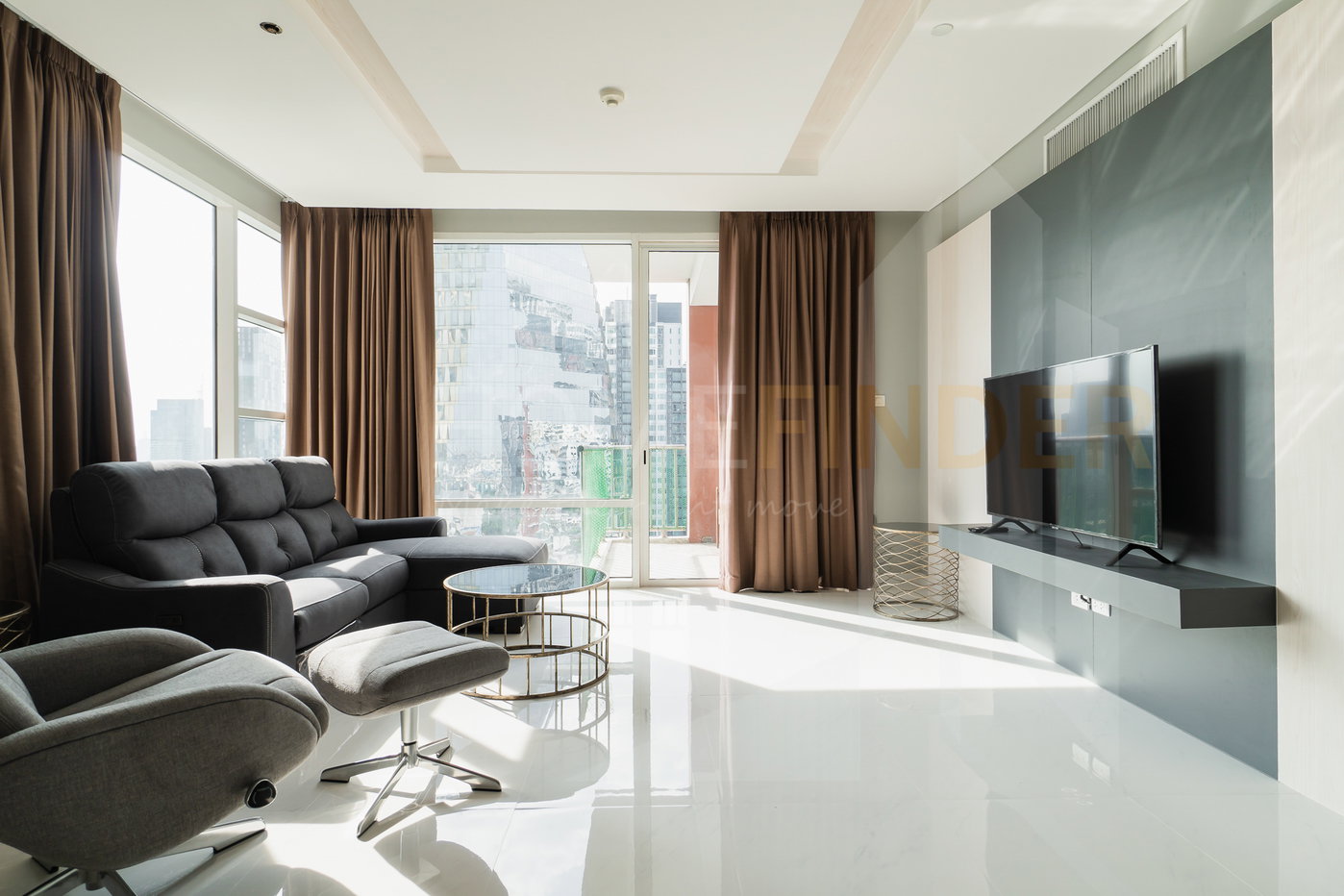 รูป Fullerton Sukhumvit 3 bedrooms, for rent - รูปที่ 1/35