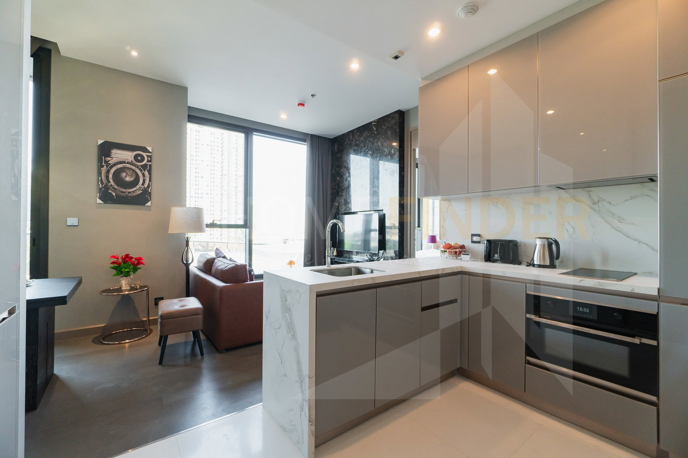 รูป The Esse at Singha Complex 1 bedroom, for rent - รูปที่ 13/22