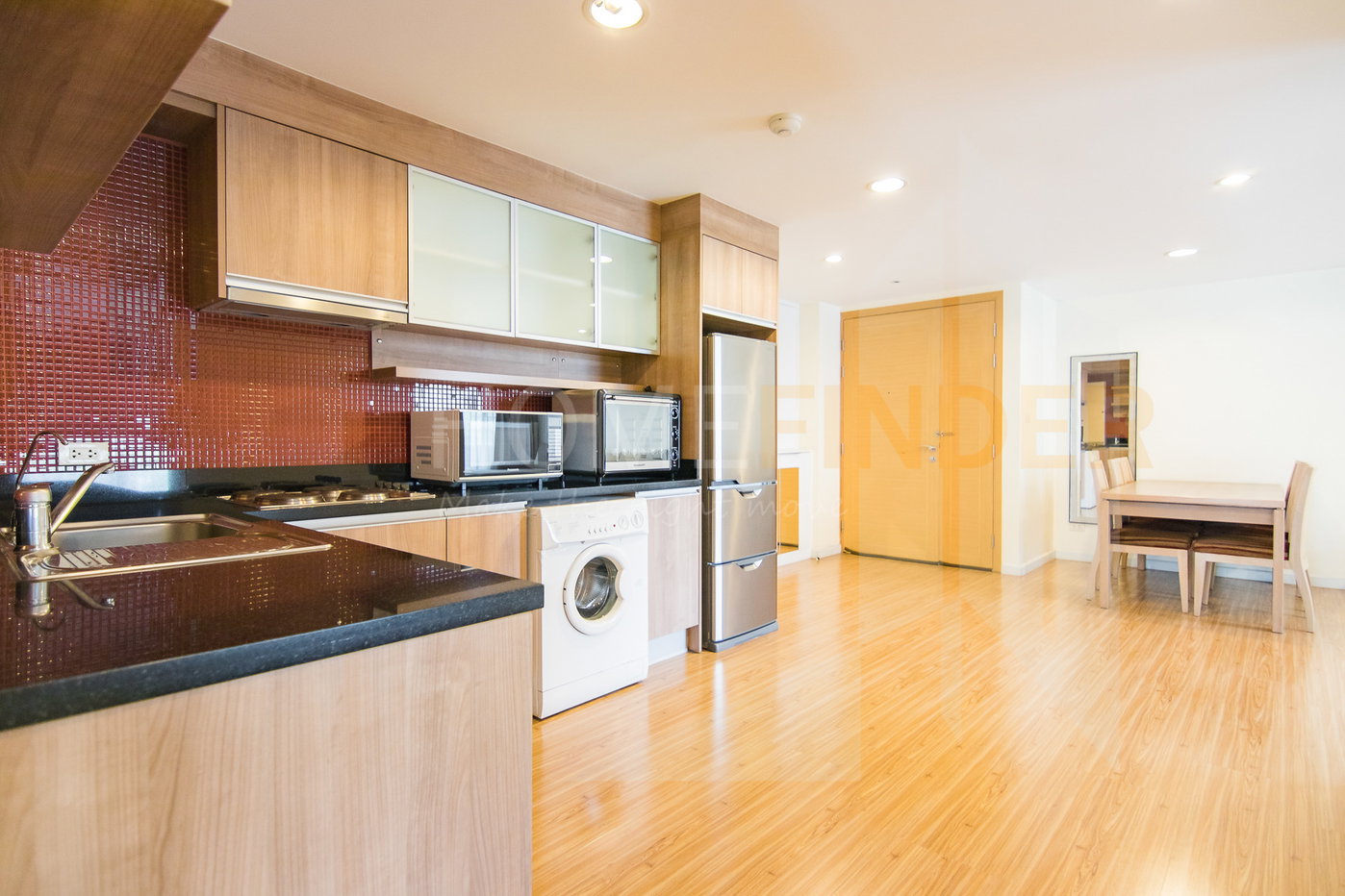 รูป Tropical Langsuan Serviced Apartment 2 bedrooms, for rent - รูปที่ 14/17