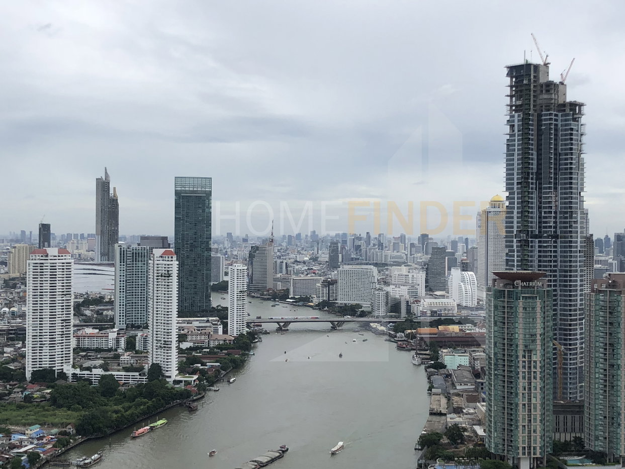 รูป Menam Residences 3 bedrooms, for rent - รูปที่ 13/14
