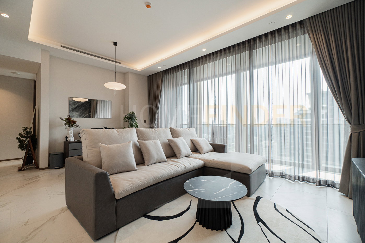 รูป The Estelle Phrom Phong HF-8962 2 bedrooms, for rent - รูปที่ 1/8