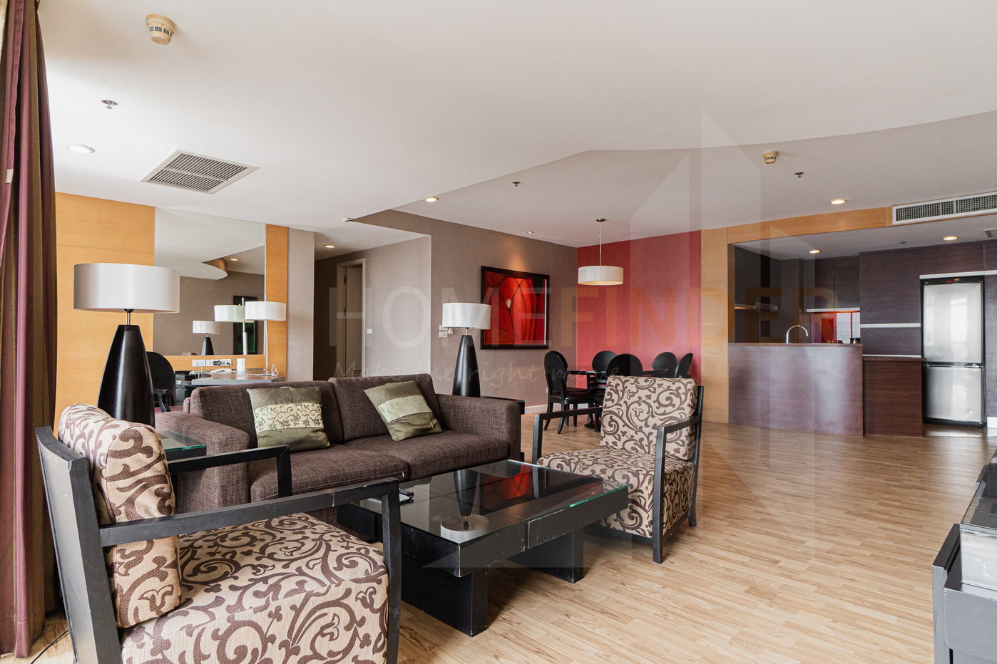 รูป Urbana Sathorn 3 bedrooms, for rent - รูปที่ 2/8