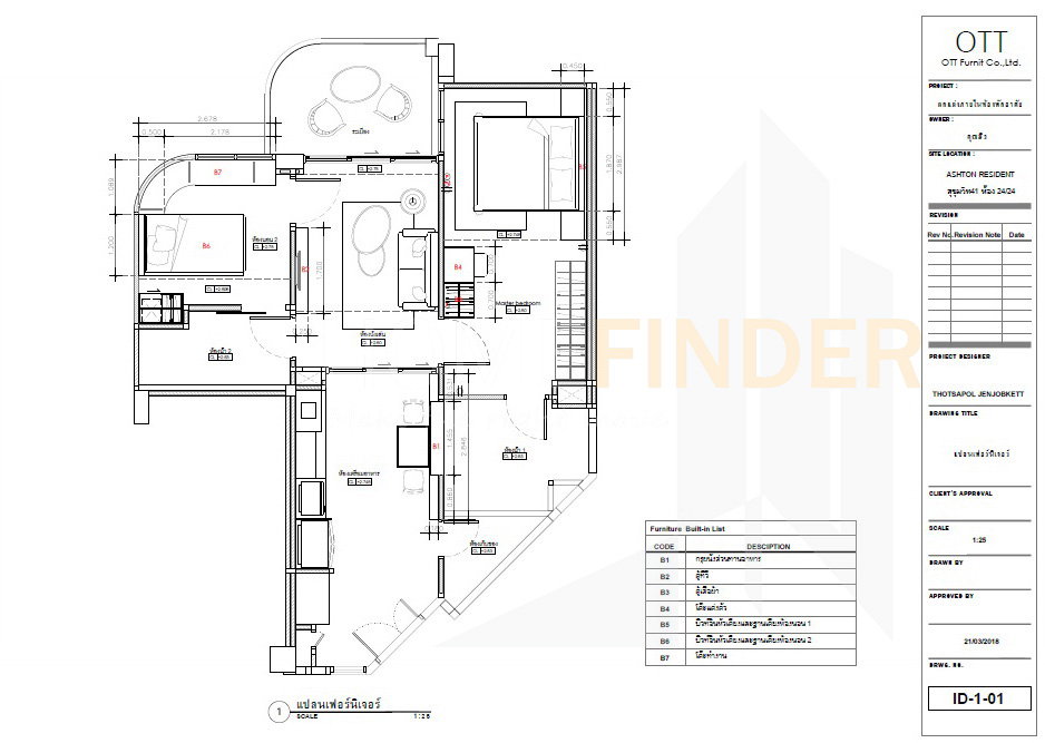 รูป Ashton Residence 41 2 bedrooms, for rent - รูปที่ 28/35