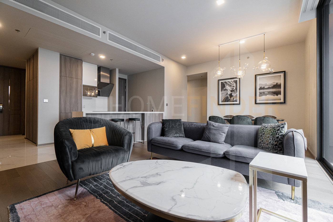 รูป Celes Asoke HF-8224 3 bedrooms, for rent - รูปที่ 1/14