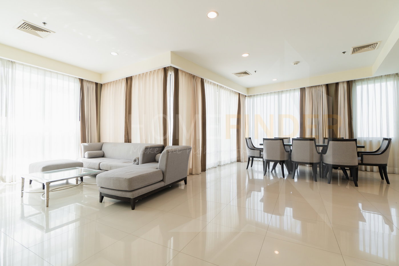 รูป Baan Rajprasong condominium 3 bedrooms, for rent - รูปที่ 23/24