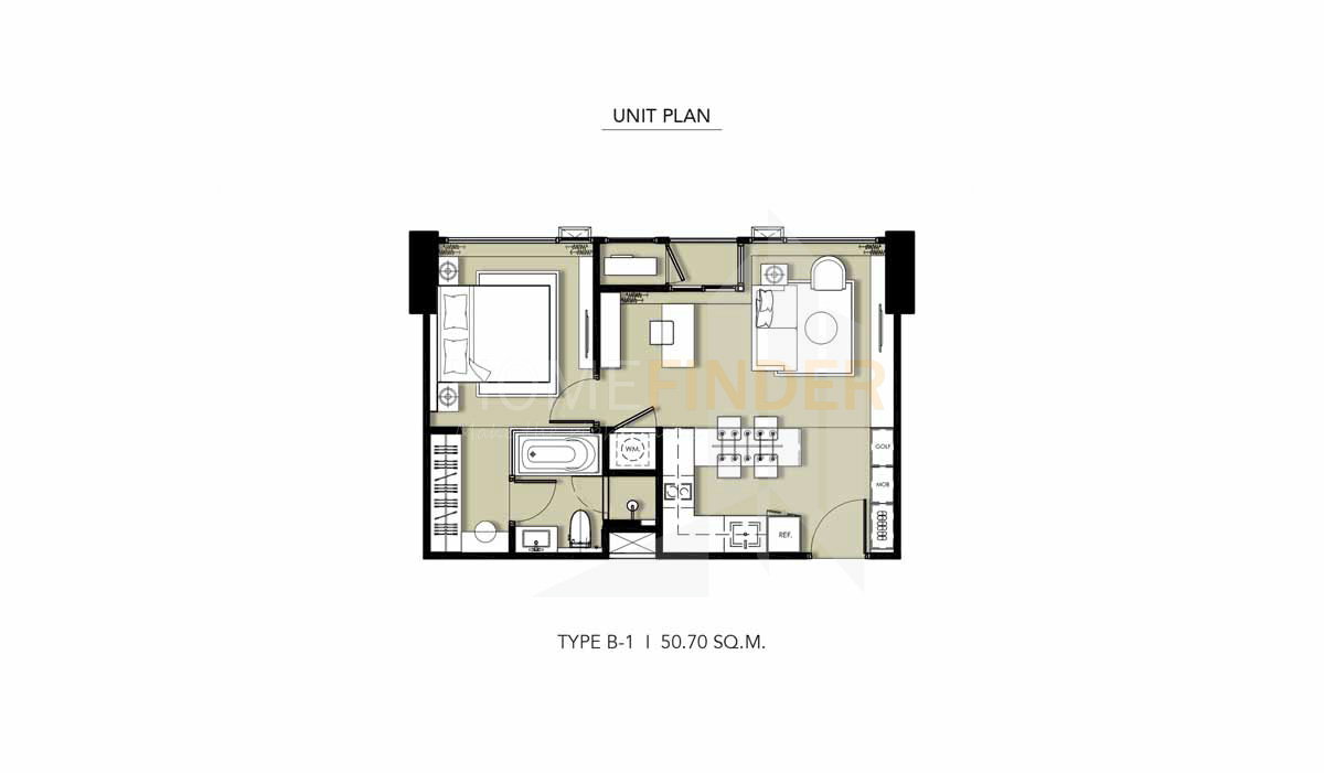 picture Hyde Heritage Thonglor 1 bedroom, for sale - 18/25