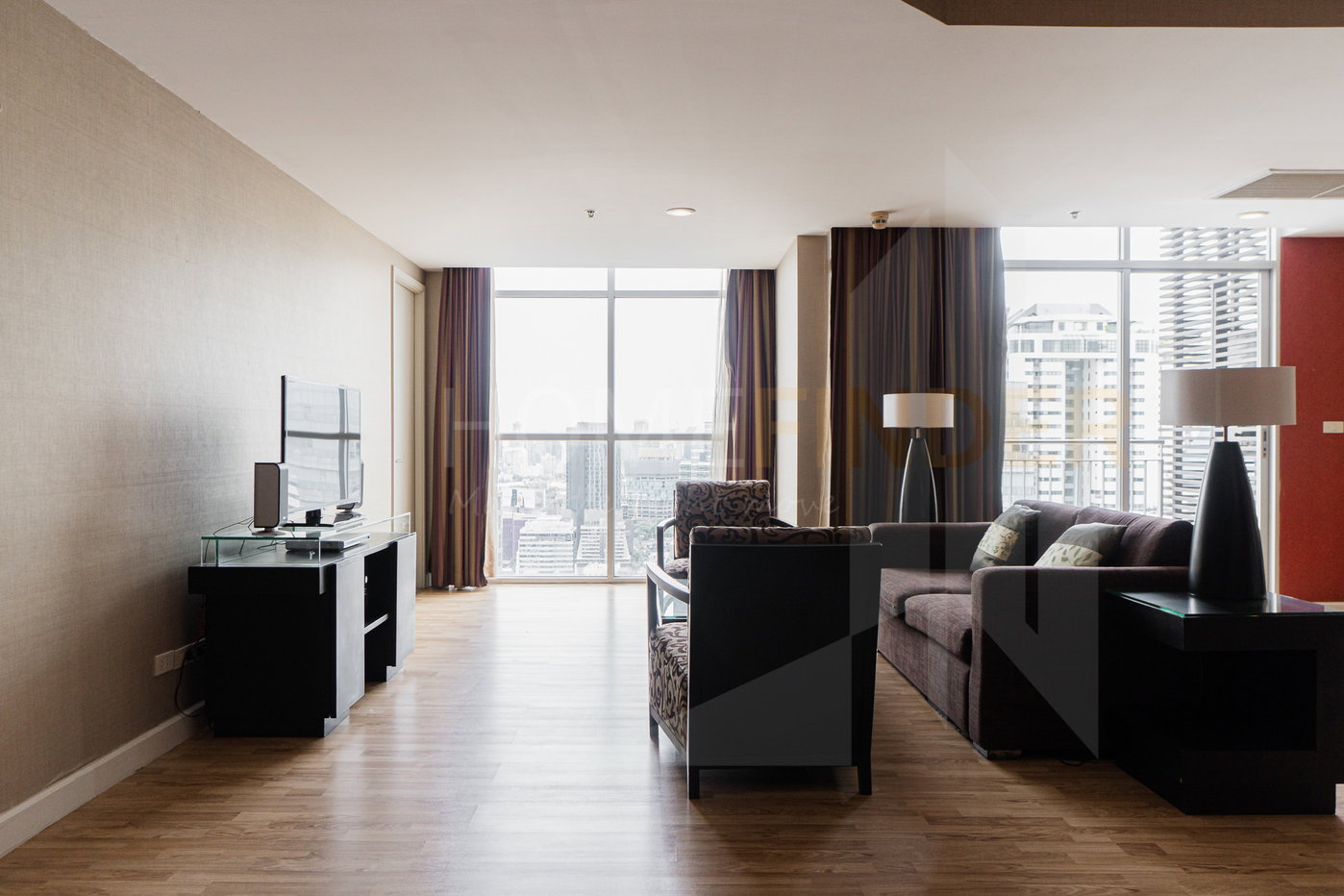 รูป Urbana Sathorn 3 bedrooms, for rent - รูปที่ 1/8