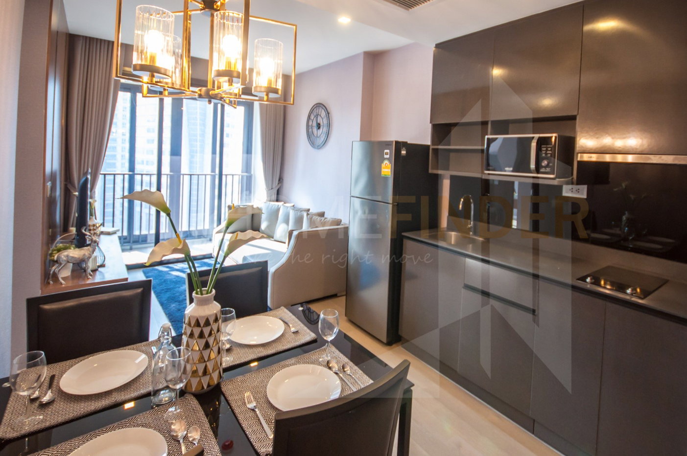 รูป Ashton Asoke 2 bedrooms, for sale - รูปที่ 3/9