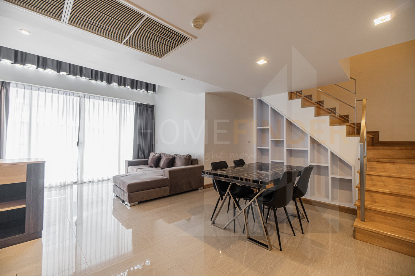 รูป Downtown 49 HF-9074 3 bedrooms, for rent - รูปที่ 2/10