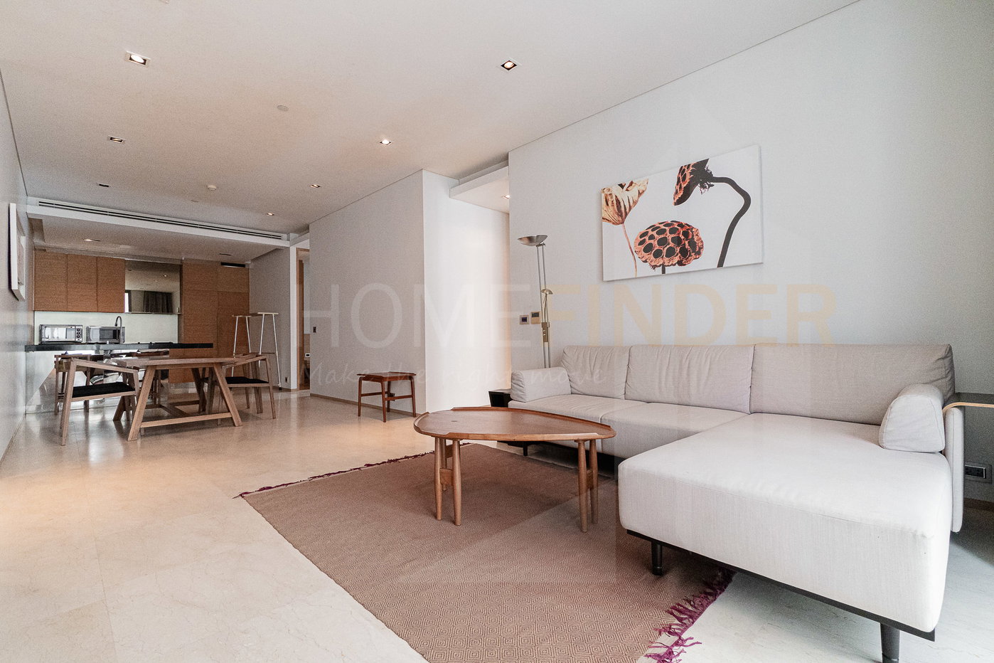 รูป Saladaeng Residences 2 bedrooms, for rent - รูปที่ 2/10