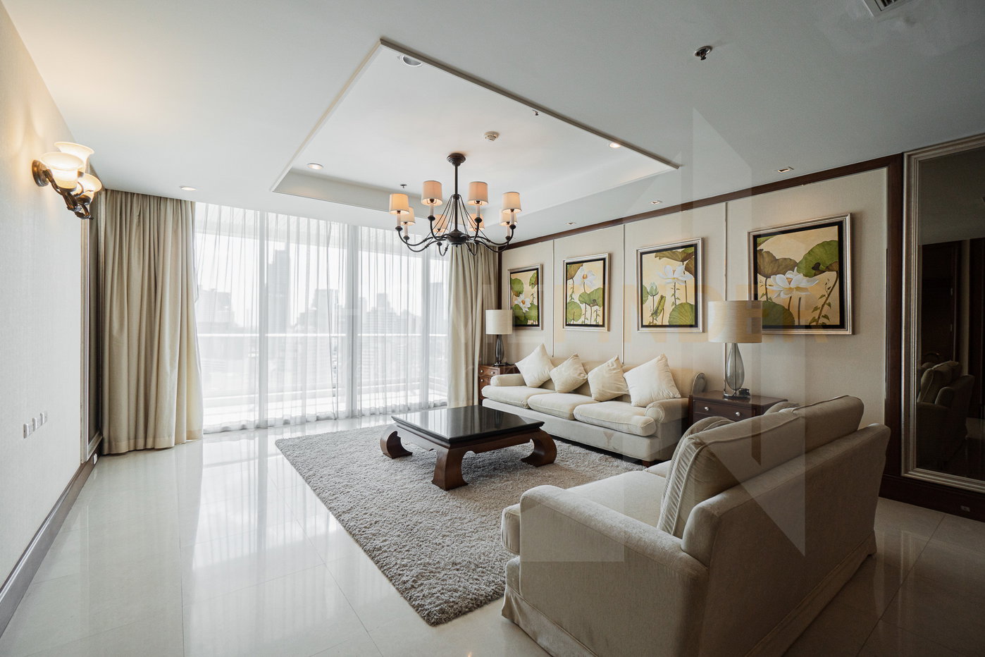 รูป Chamchuri Square Residence 3 bedrooms, for rent - รูปที่ 2/10