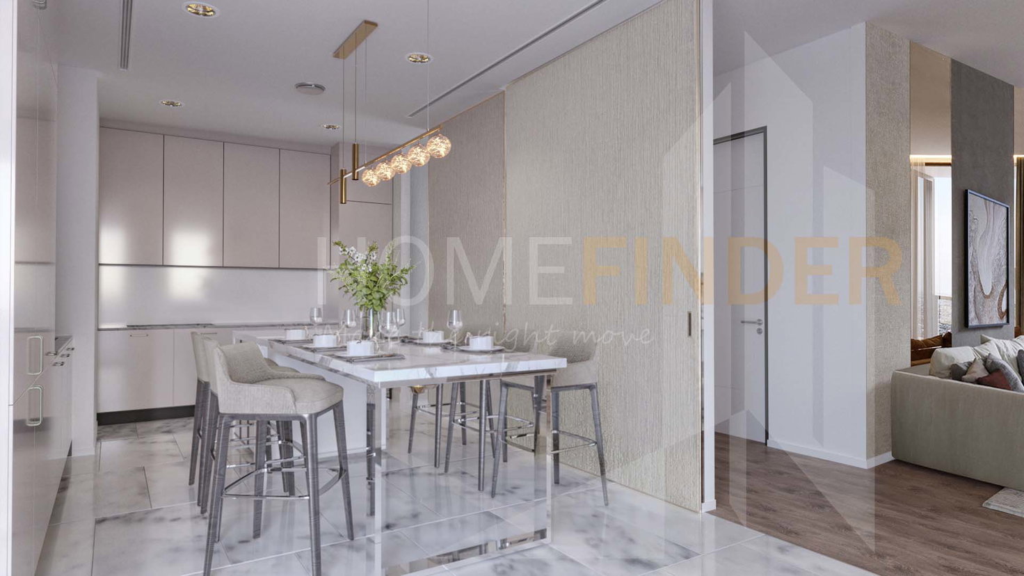 รูป Kraam Sukhumvit 26 2 bedrooms, for rent - รูปที่ 2/5