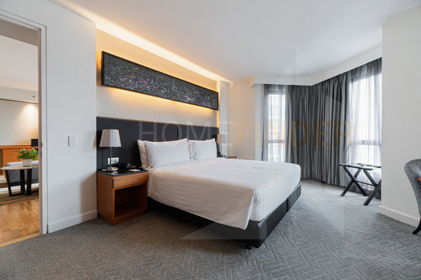 รูป Chatrium Residence Sathon Bangkok 2 bedrooms, for rent - รูปที่ 7/9