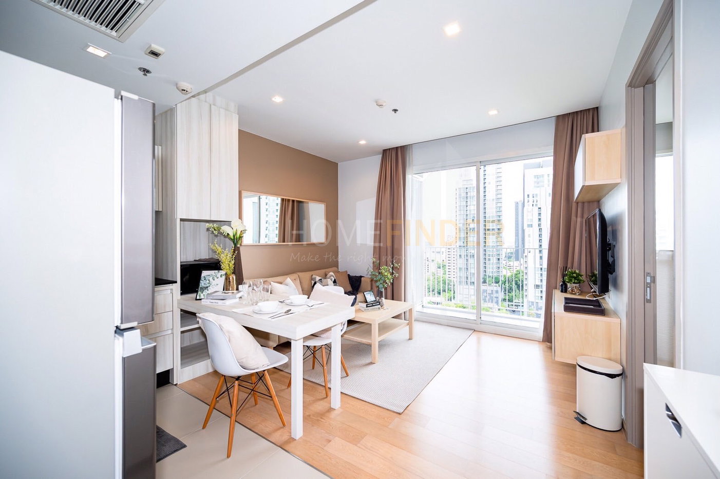 รูป HQ by Sansiri 1 bedroom, for rent - รูปที่ 5/5