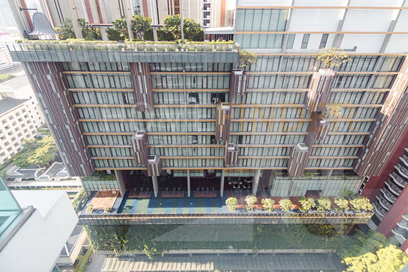 รูป The Rajdamri Residence 2 bedrooms, for rent - รูปที่ 16/36