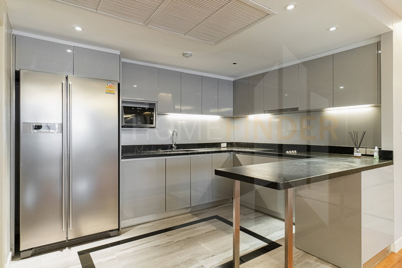 รูป La Citta Penthouse (Thonglor 8) 3 bedrooms, for rent - รูปที่ 3/9