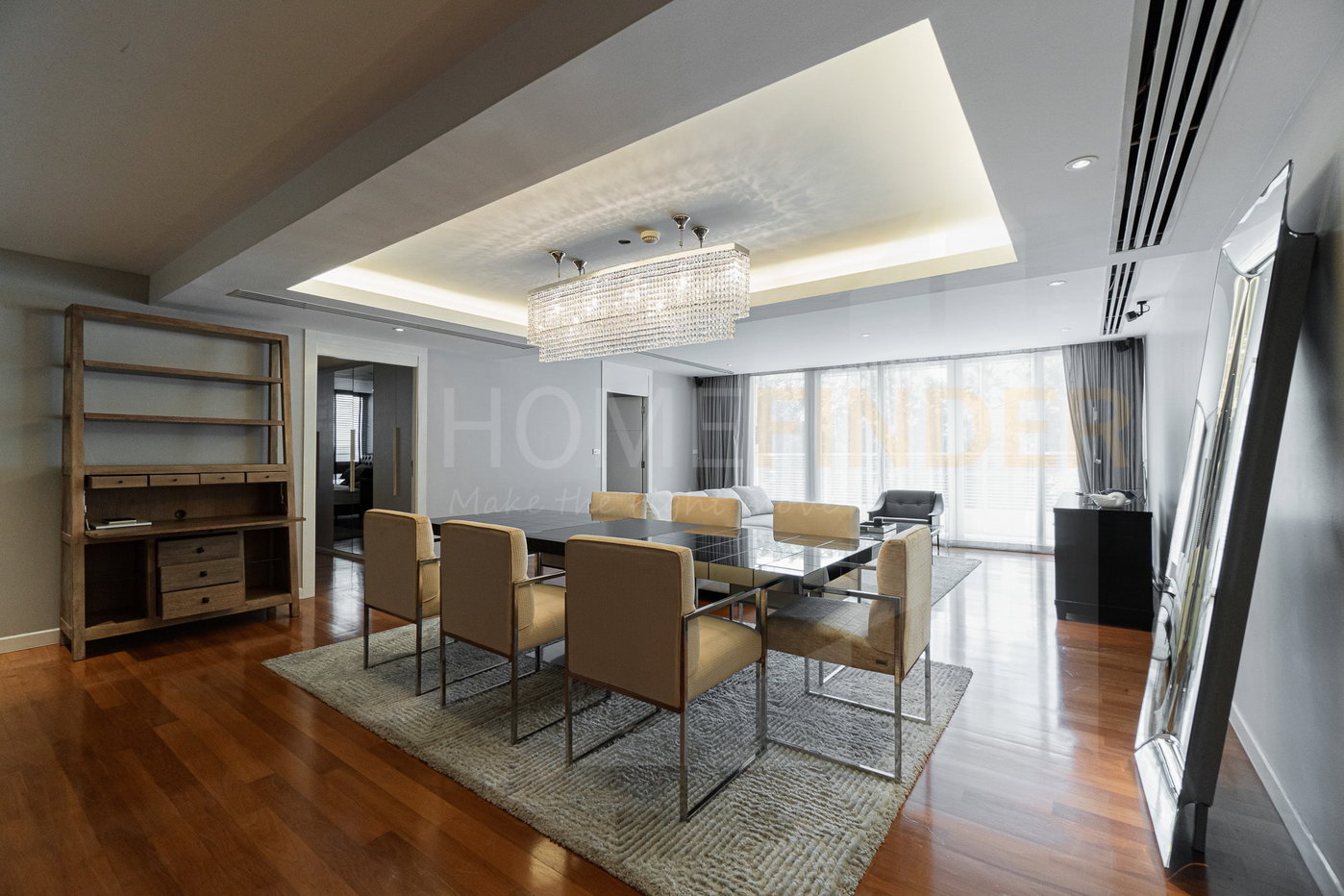 รูป La Citta Penthouse (Thonglor 8) HF-8039 3 bedrooms, for rent - รูปที่ 2/11