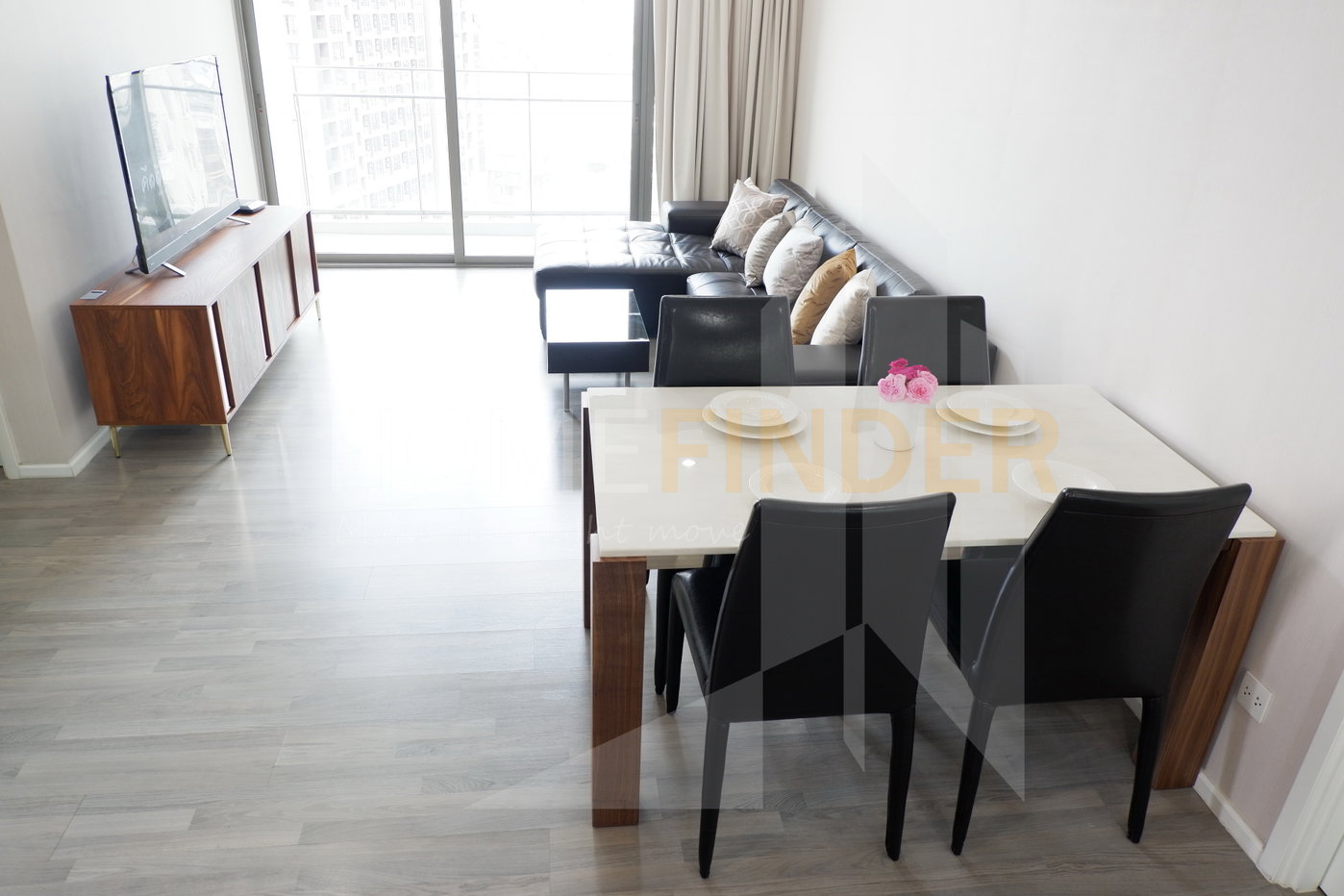 รูป The Room Sukhumvit 69 2 bedrooms, for rent - รูปที่ 4/8