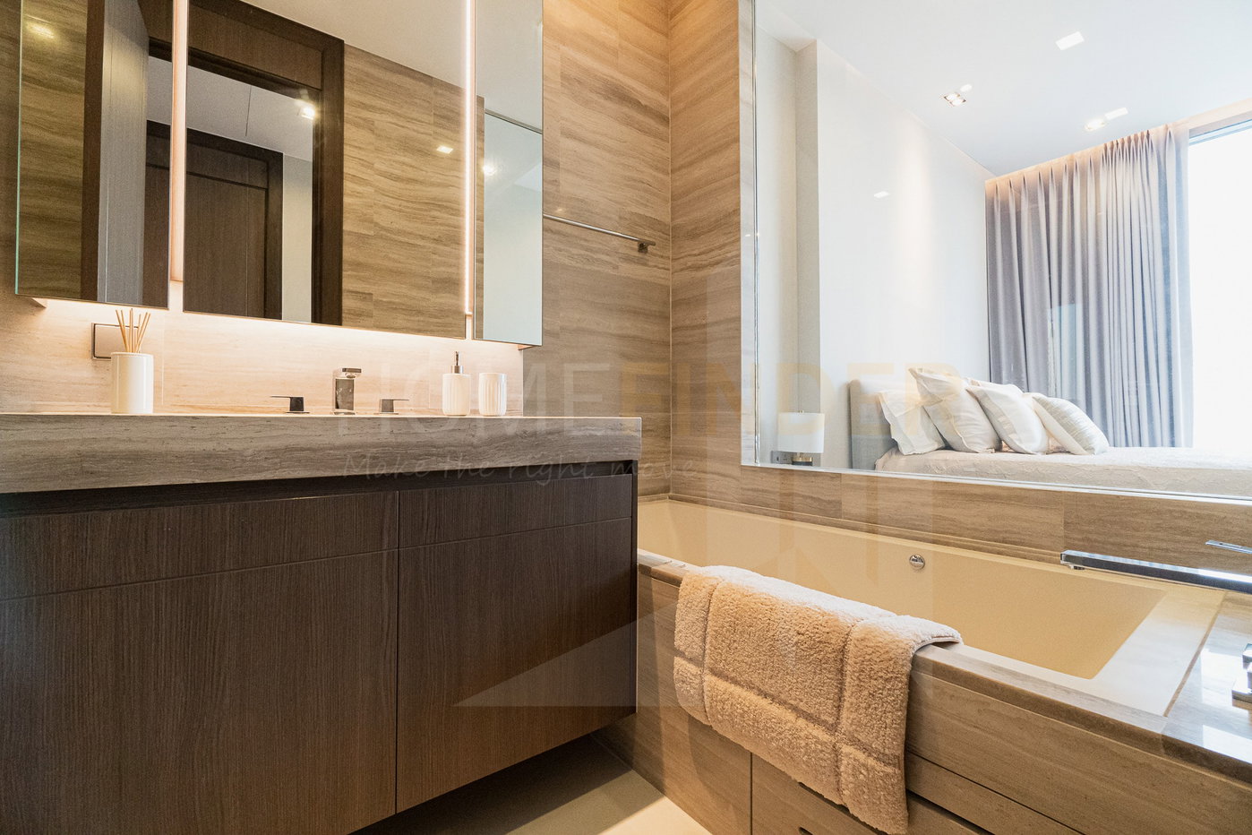 รูป Q 1 Sukhumvit 2 bedrooms, for rent - รูปที่ 9/14